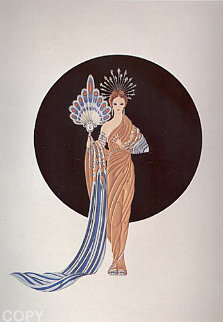 Legends Suite of 2 1987 Limited Edition Print - Erte Legends Suite of 2 1987 Limited Edition Print - Erte
