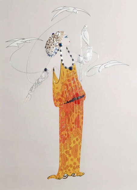 Aphrodite 1985 - Huge Limited Edition Print -  Erte