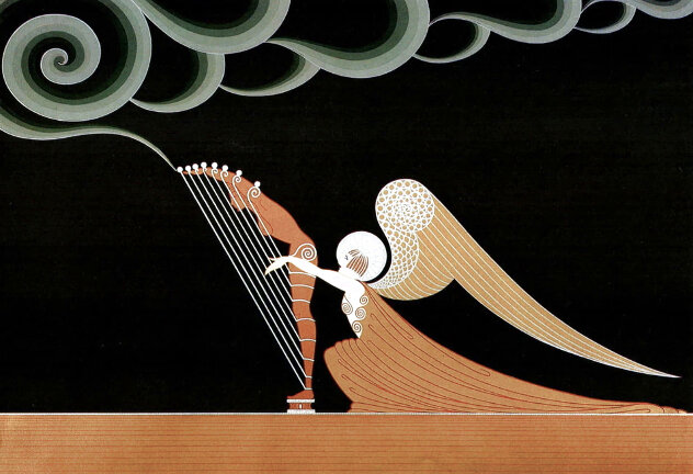 Angel 1983 Limited Edition Print by  Erte