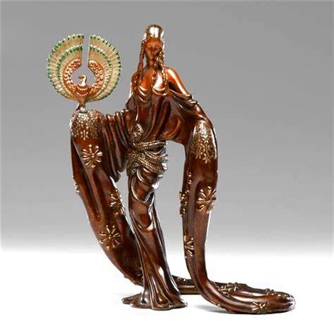 Wisdom Bronze Sculpture Sculpture -  Erte
