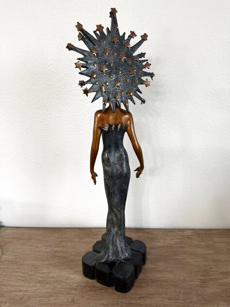 Starstruck Bronze Sculpture 1988 22 in Sculpture by  Erte