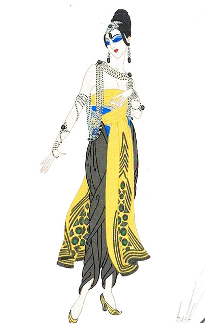 Bagdad 1979 Limited Edition Print by  Erte