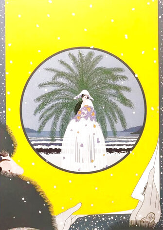 Riviera AP 1978 - France Limited Edition Print -  Erte
