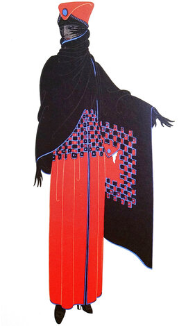 Zsa Zsa 1975 Limited Edition Print -  Erte
