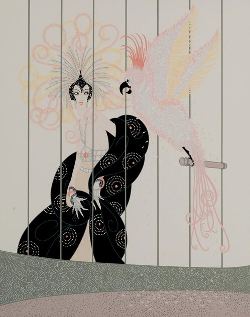 Birdcage - Huge by  Erte