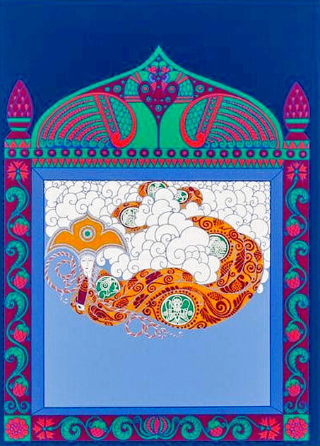 Russian Fairytale AP 1978 by  Erte