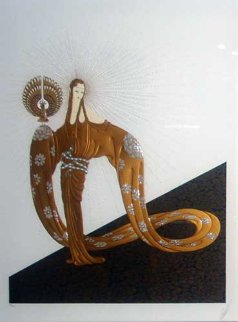 Celestial Virtues Suite of 2 1985 Limited Edition Print - Erte Celestial Virtues Suite of 2 1985 Limited Edition Print - Erte
