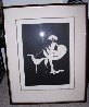 Ebony and White 1982 Limited Edition Print by  Erte - 1