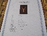 Letter Y - Alphabet Suite 1976 Limited Edition Print by Erte - 1 Letter Y - Alphabet Suite 1976 Limited Edition Print by Erte - 1