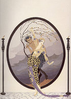 Woman and Satyr 1980 Limited Edition Print by Erte - 0 Woman and Satyr 1980 Limited Edition Print by Erte - 0