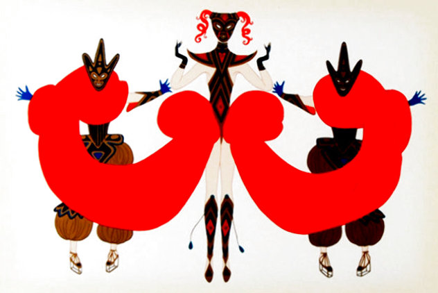 Carnival 1986 Limited Edition Print by  Erte