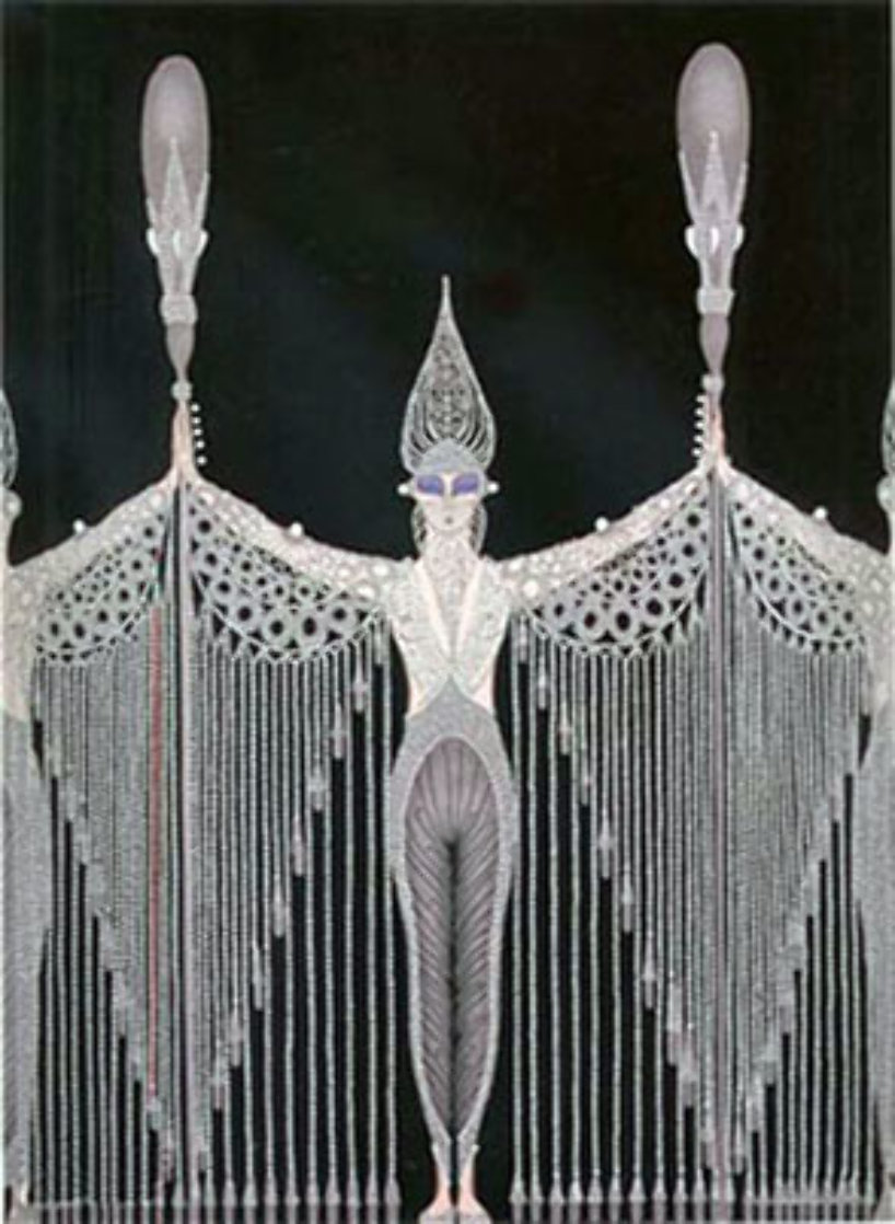 Les Bijoux de Perles 1983 Limited Edition Print by Erte Les Bijoux de Perles 1983 Limited Edition Print by Erte