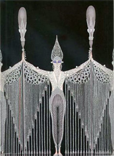 Les Bijoux de Perles 1983 Limited Edition Print - Erte Les Bijoux de Perles 1983 Limited Edition Print - Erte