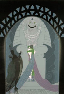 Lovers and Idols 1980 Limited Edition Print - Erte Lovers and Idols 1980 Limited Edition Print - Erte
