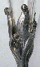 Visage De Femmes Crystal Vase 1987 13 in Sculpture by  Erte - 1