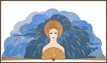 Storm 1987 30x45 Super Huge Limited Edition Print - Erte Storm 1987 30x45 Super Huge Limited Edition Print - Erte