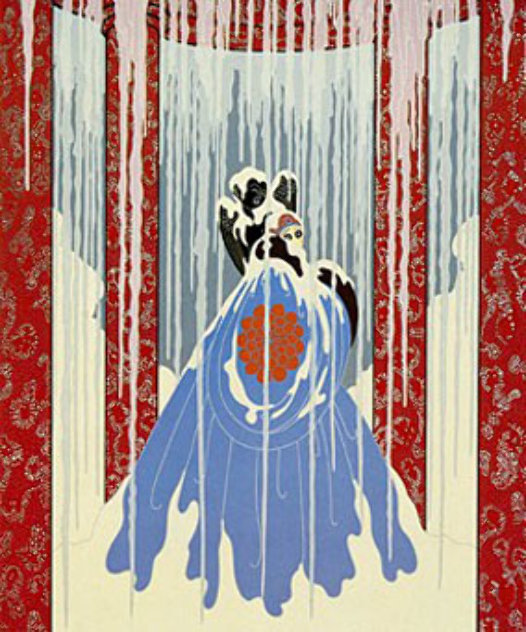 Love's Captive 1982 Limited Edition Print by  Erte