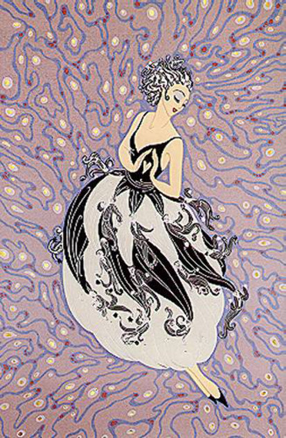 Tuxedo 1986 Limited Edition Print by  Erte