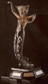 La Jalousie Bronze Sculpture 1983 Sculpture - Erte La Jalousie Bronze Sculpture 1983 Sculpture - Erte