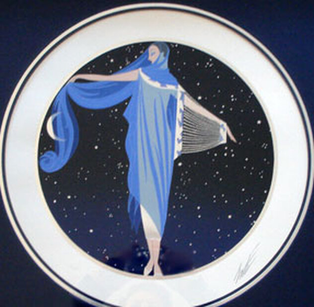Sunrise/Moonglow - Framed Suite of 2 1984 Serigraphs Limited Edition Print by Erte Sunrise/Moonglow - Framed Suite of 2 1984 Serigraphs Limited Edition Print by Erte