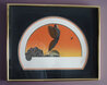 Sunrise/Moonglow - Framed Suite of 2 1984 Serigraphs Limited Edition Print by Erte - 1 Sunrise/Moonglow - Framed Suite of 2 1984 Serigraphs Limited Edition Print by Erte - 1
