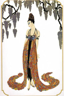 Feather Gown 1987 Limited Edition Print -  Erte