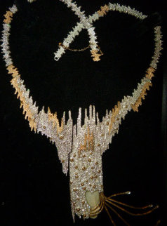 Sophistication Necklace: State II 1984 Jewelry - Erte Sophistication Necklace: State II 1984 Jewelry - Erte
