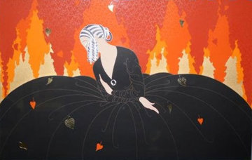 Memories 1984 Limited Edition Print - Erte Memories 1984 Limited Edition Print - Erte