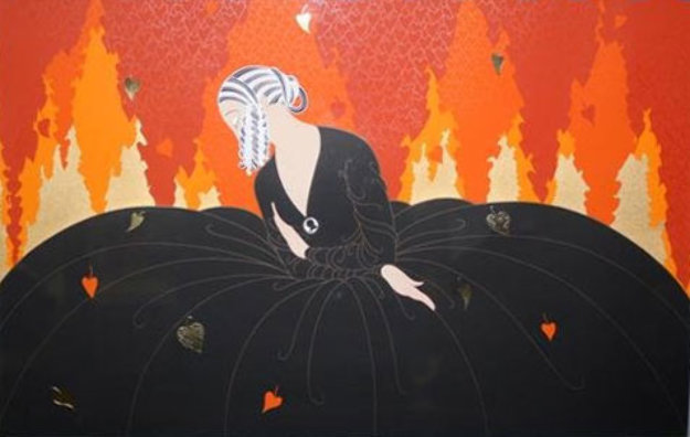 Memories 1984 Limited Edition Print by Erte Memories 1984 Limited Edition Print by Erte