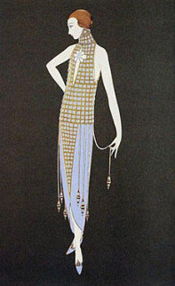 Ingenue 1990 Limited Edition Print - Erte Ingenue 1990 Limited Edition Print - Erte