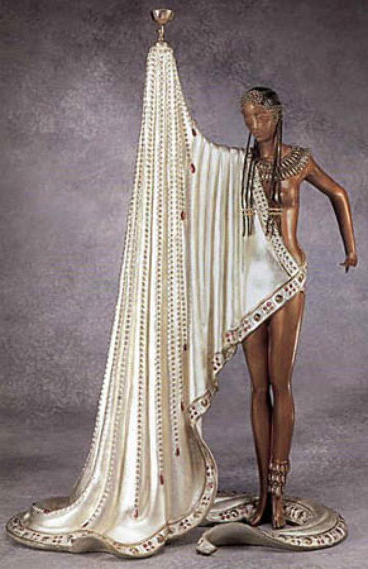 Slave Bronze Sculpture 1990 18 in Sculpture by Erte Slave Bronze Sculpture 1990 18 in Sculpture by Erte