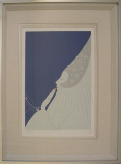 Bride 1977 Limited Edition Print - Erte Bride 1977 Limited Edition Print - Erte