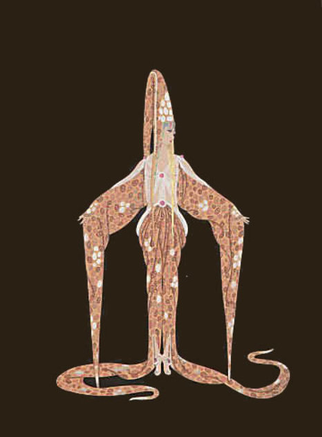 Starfish 1986 Limited Edition Print by  Erte