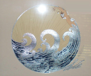 Wave 1980 Limited Edition Print - Erte Wave 1980 Limited Edition Print - Erte
