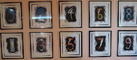 Numerals Suite of 10 1980 Limited Edition Print by Erte - 1 Numerals Suite of 10 1980 Limited Edition Print by Erte - 1