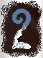 Numerals Suite of 10 1980 Limited Edition Print by Erte - 4 Numerals Suite of 10 1980 Limited Edition Print by Erte - 4
