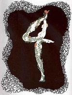 Numerals Suite of 10 1980 Limited Edition Print by Erte - 7 Numerals Suite of 10 1980 Limited Edition Print by Erte - 7