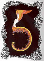 Numerals Suite of 10 1980 Limited Edition Print by Erte - 8 Numerals Suite of 10 1980 Limited Edition Print by Erte - 8