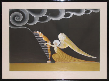 Angel 1983 Limited Edition Print - Erte Angel 1983 Limited Edition Print - Erte