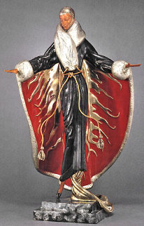 Faubourg St. Honore Bronze Sculpture 1991 Sculpture - Erte Faubourg St. Honore Bronze Sculpture 1991 Sculpture - Erte