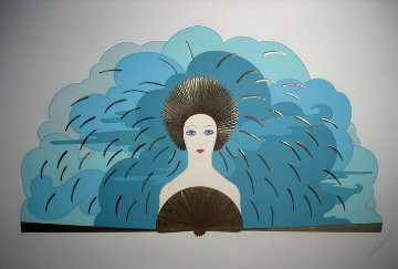 Storm 1987 Limited Edition Print - Erte Storm 1987 Limited Edition Print - Erte