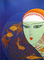 Fish Bowl 1977 Limited Edition Print by  Erte - 1