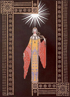 La Princess Lointaine 1984 Limited Edition Print - Erte La Princess Lointaine 1984 Limited Edition Print - Erte