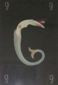 Letter G - Alphabet Suite 1976 Limited Edition Print - Erte Letter G - Alphabet Suite 1976 Limited Edition Print - Erte