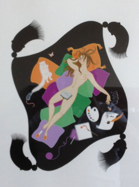 Seven Deadly Sins Suite: Sloth 1983 Limited Edition Print by  Erte