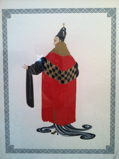 Gala Performance 1981 Limited Edition Print by Erte Gala Performance 1981 Limited Edition Print by Erte