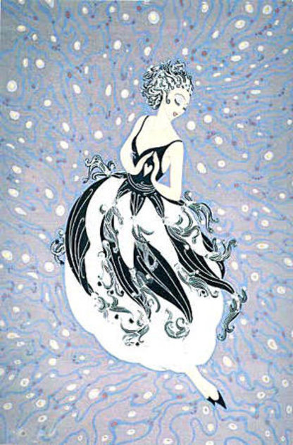 Tuxedo 1986 Limited Edition Print by  Erte