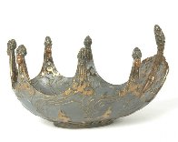 Ocean Bowl II Objets d'Arte Bronze Bowl Sculpture 1987 Sculpture by Erte - 1 Ocean Bowl II Objets d'Arte Bronze Bowl Sculpture 1987 Sculpture by Erte - 1