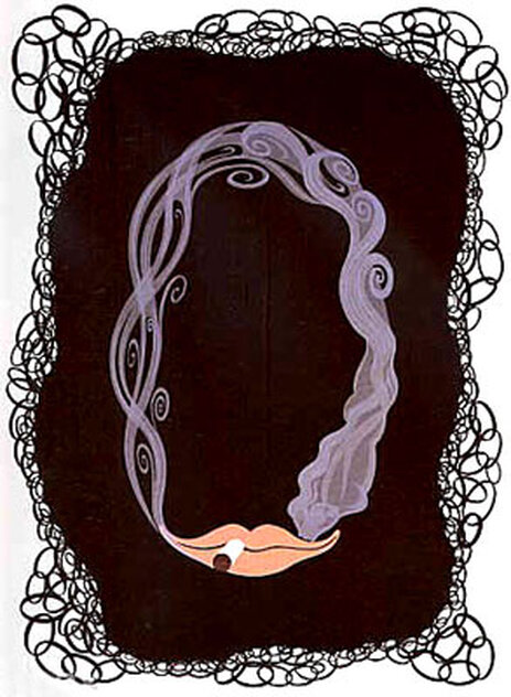 Numerals Suite of 10 1980 - Framed EACH HS by  Erte