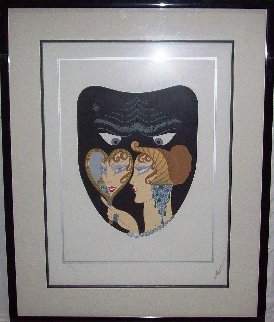Seven Deadly Sins Suite of 7 1983 Limited Edition Print - Erte Seven Deadly Sins Suite of 7 1983 Limited Edition Print - Erte